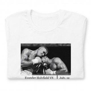 Buy Boxer Sports T-Shirt (Evander Holyfield vs Dwight Mohammed Kawhi)